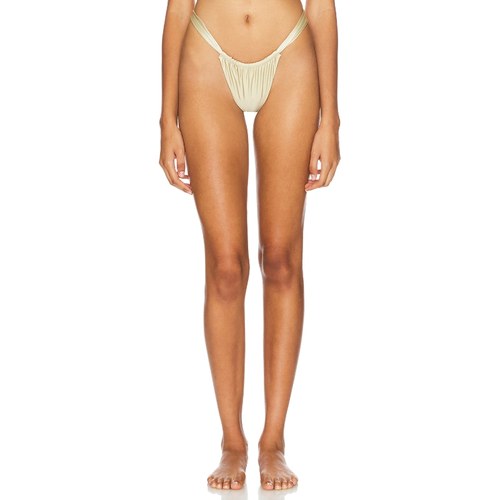 Belle The Label BARE 内裤 金属金色 y2k辣妹风REVOLVE