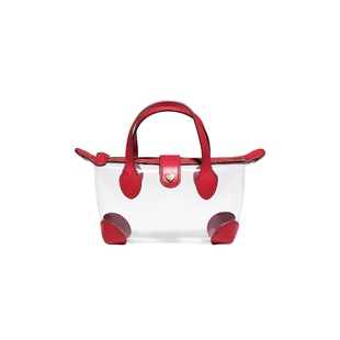 Stoney Clover Lane Clear Micro Pouchette 红色REVOLVE小众新款