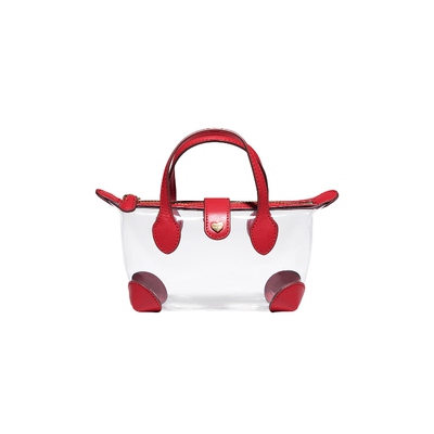 Stoney Clover Lane Clear Micro Pouchette 红色REVOLVE小众新款