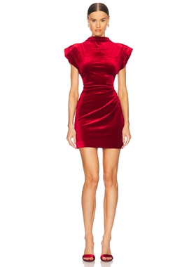 ASTR the Label ILA 裙子 红色REVOLVE小众新款