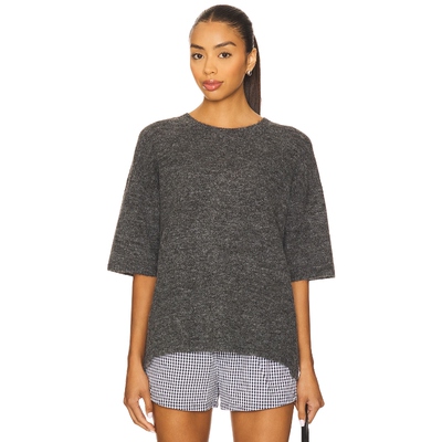 [春季新品]Free People MARGOT 毛衣T恤 深灰色 基础易搭内搭R