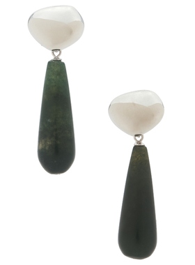 SHASHI SAGE 耳饰 绿色REVOLVE小众新款