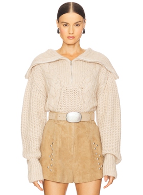 [冬季新品]IRO SWANA 毛衣 米色REVOLVE小众冬季保暖