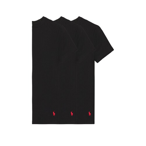 Polo Ralph Lauren 拉夫劳伦 黑色圆领短袖男士休闲T恤REVOLVE