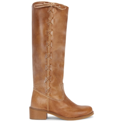 Dico Copenhagen ANN GAUCHO WITH 靴子 棕黄色revolve小众新款