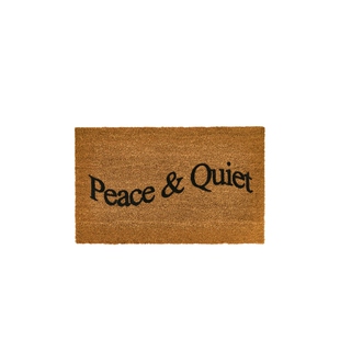 Museum of Peace and Quiet WORDMARK 门垫 棕色REVOLVE小众新款