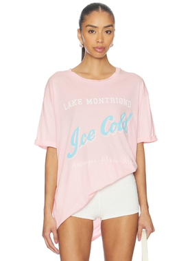 The Laundry Room ICE COLD 宽松T恤 revolve小众新款 粉色