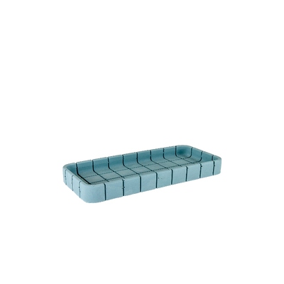 Block Design Tile Oblong Trayrevolve时尚小众新款