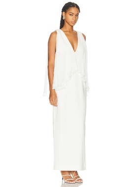 TOVE GALINA 羊毛裙子 白色REVOLVE小众新款