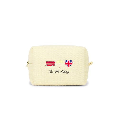 Abbode ON HOLIDAY WAFFLE POUCH 假日华夫格收纳包  revolve小众