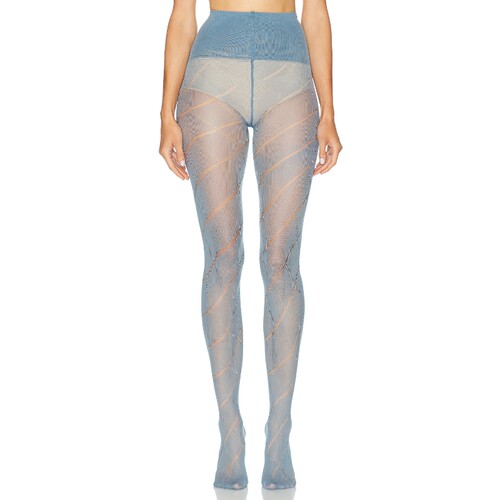 SWEDISH STOCKINGS KITTY 连裤袜  蓝色 秋冬新品REVOLVE