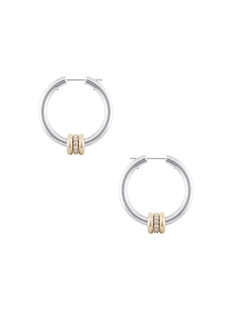 Spinelli Kilcollin ARA SG 圆环耳饰 revolve小众新款 金属银色