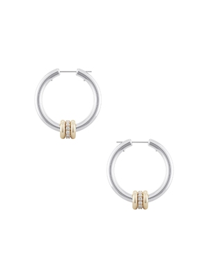 Spinelli Kilcollin ARA SG 圆环耳饰 revolve小众新款 金属银色