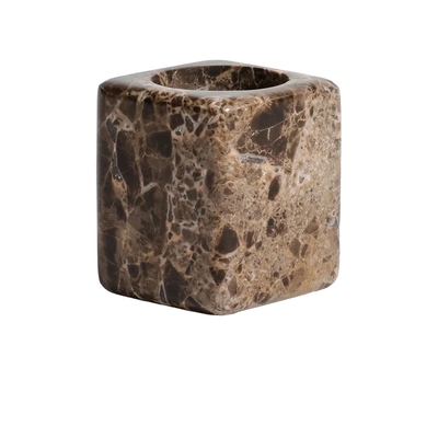 The Favorites MARBLE VANITY JAR 大理石梳妆罐  棕色 秋冬新品