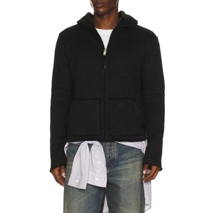 424 BABY 连帽衫 黑色REVOLVE小众新款