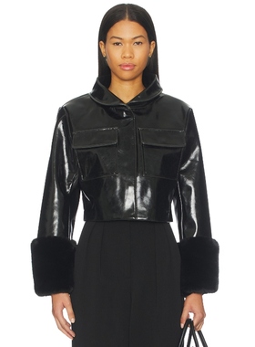 LAMARQUE HEDDA 夹克 黑色REVOLVE小众新款