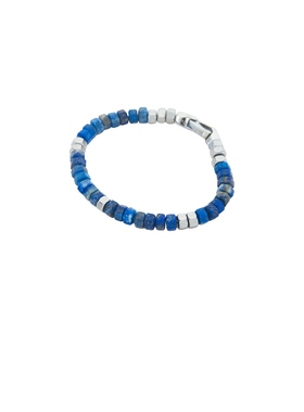 Nialaya HEXAGON 手镯 蓝色REVOLVE小众新款