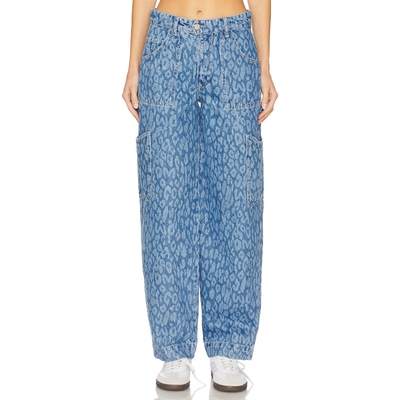 [夏季新品]Damson Madder DREW 直筒 蓝色 美式复古风REVOLVE小众