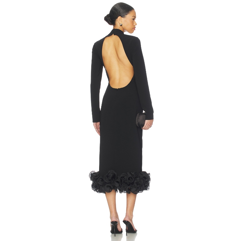 Lovers and Friends OPHELIA 裙子 黑色REVOLVE小众新款