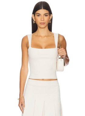 Susana Monaco TOP 无袖上装 中性色调 y2k辣妹风REVOLVE小众新款