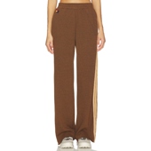 休闲风REVOLVE小众新款 Aviator 棕色 美式 Nation 运动裤