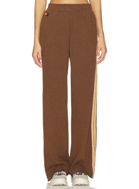 Aviator Nation 运动裤 棕色 美式休闲风REVOLVE小众新款