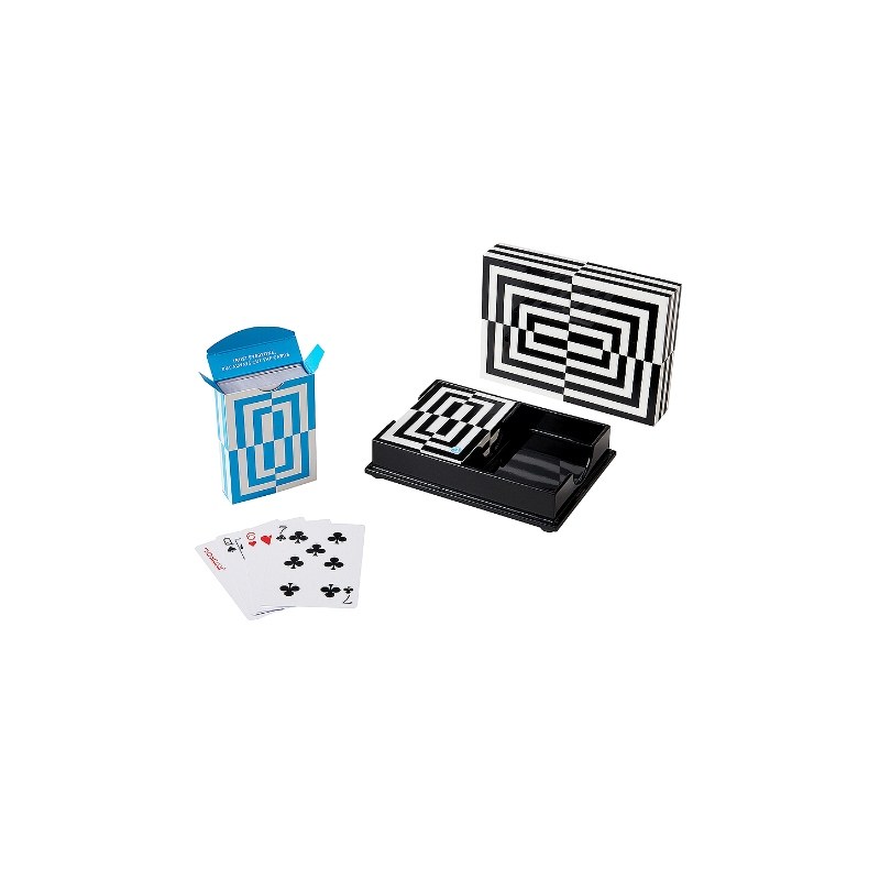 Jonathan Adler Op Art Lacquer Card Set 黑色REVOLVE小众新款