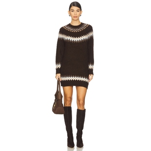 棕色REVOLVE小众新款 裙子 RUBY HEARTLOOM