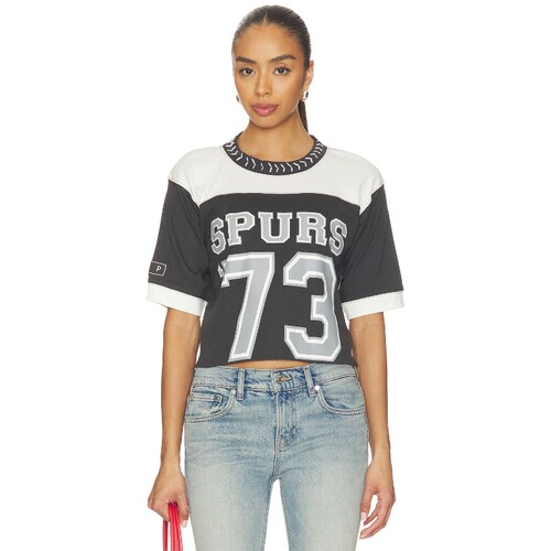 DANNIJOPRO SAN ANTONIO SPURS T恤 26秋冬新品 revolve小众新款