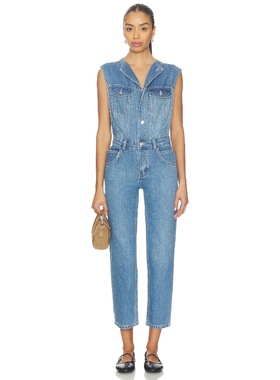 [海外直邮]Free People ALL YOU NEED 牛仔工装服 蓝色REVOLVE小