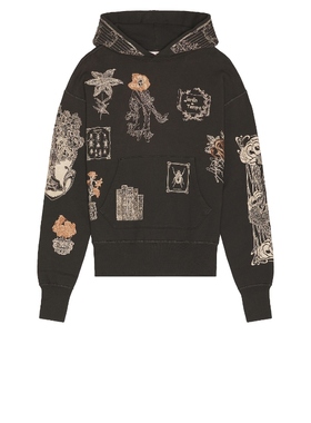 Samuel Zelig 连帽衫 深灰色羊毛衫REVOLVE小众新款