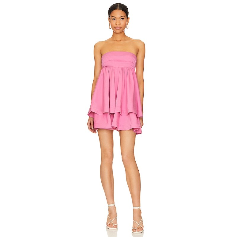 Camila Coelho PENELOPE 针织连衣裙revolve时尚小众新品