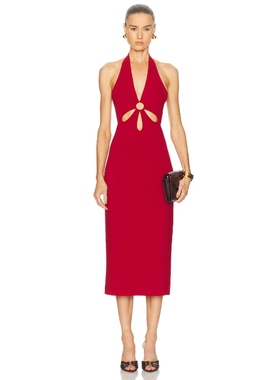 Cult Gaia VINNA 裙子 红色 性感礼服REVOLVE小众新款