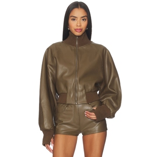 Kamali 深绿色REVOLVE小众新款 诺玛 飞行员夹克 卡玛丽 Norma