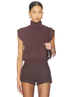 ALL THE WAYS ELISHA 上装 棕色REVOLVE小众新款