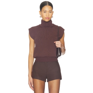 THE 棕色REVOLVE小众新款 WAYS 上装 ELISHA ALL