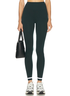 [冬季新品]THE UPSIDE FORM 长裤 绿色运动复古风REVOLVE小众