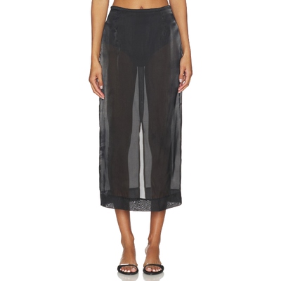 MADISON THE LABEL KNOX 半身裙 黑色小众新款