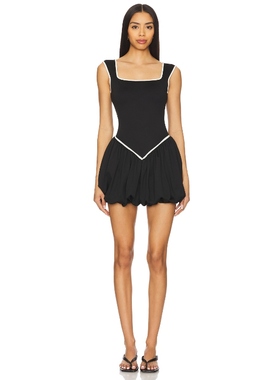 Port de Bras BELLA 裙子黑色REVOLVE小众新款