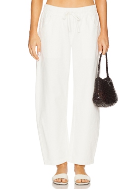 LNA LENNON 长裤 白色 美式复古风REVOLVE小众新款