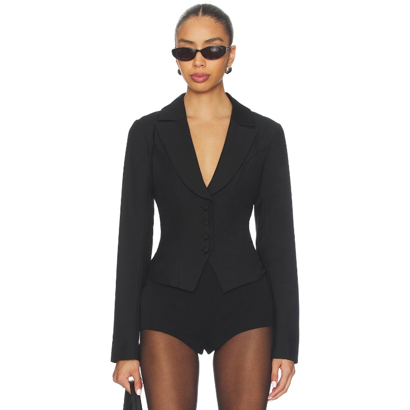 ALL THE WAYS ELIANA 西装 黑色 老钱风REVOLVE小众新款