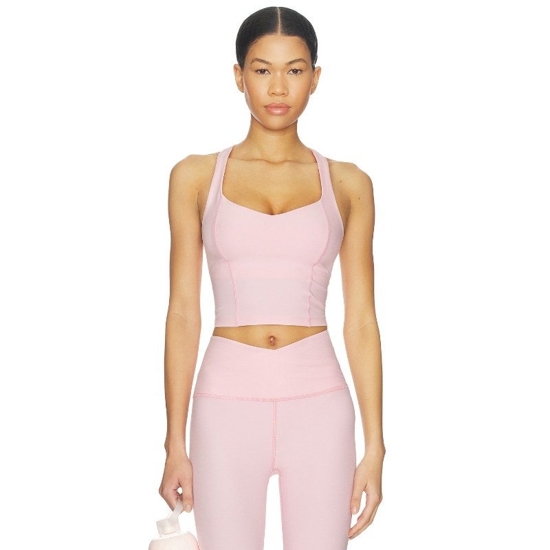 Beyond Yoga 吊带背心上装粉色运动复古风瑜伽上衣REVOLVE新款,运动服/休闲服装,运动背心,淘宝优惠券,粉丝福利购,淘宝优惠卷