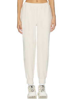 Varley BRUSHEDRIB 长裤 象牙白 美式休闲风REVOLVE小众新款