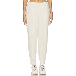 Varley BRUSHEDRIB 长裤 象牙白 美式休闲风REVOLVE小众新款