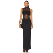 黑色 Alice REVOLVE小众 NICHOL 长裙 Olivia 爱丽丝.奥利维亚