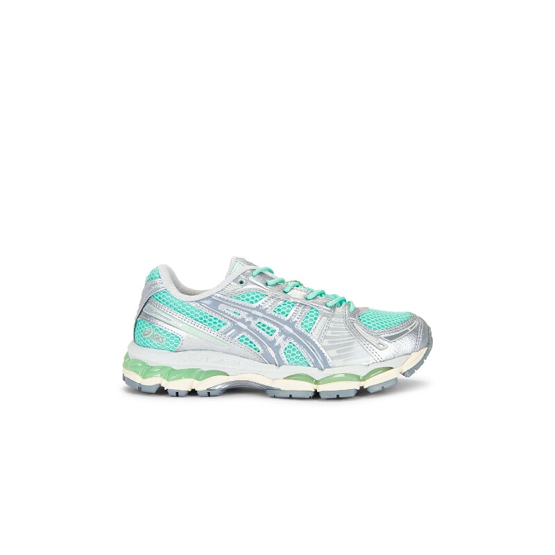 Asics夏季新品薄荷绿运动鞋复古风系带厚底休闲球鞋REVOLVE