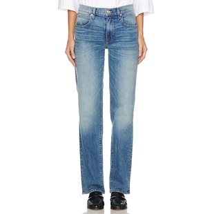 SLVRLAKE Remy Leg 冬季 蓝色REVOLVE Straight 新品 Rise Low