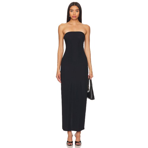 [春季新品]Commando Classic Strapless Maxi Slip 黑色REVOLVE