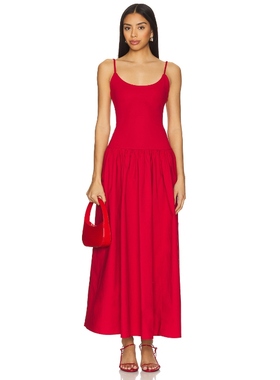 Lovers and Friends MORENA 裙子 红色REVOLVE小众新款