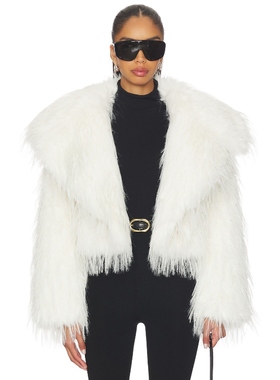 Adrienne Landau LILITH 夹克 白色 美式休闲风REVOLVE小众新款